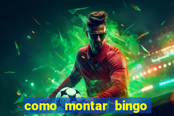 como montar bingo brinquedos toia